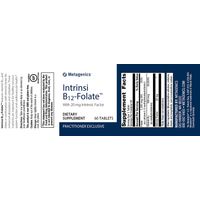 Metagenics Intrinsi B12-Folate - Nervous System & Cardiovascular Health